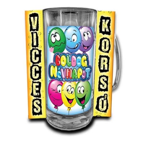 Korsó 300ml, Boldog Névnapot! New VK030