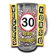 Korsó 300ml, Boldog Szülinapot! 30 New VK033