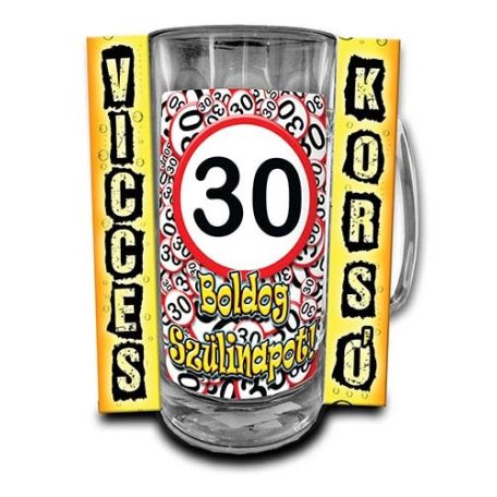 Korsó 300ml, Boldog Szülinapot! 30 New VK033