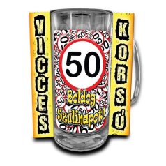 Korsó 300ml, Boldog Szülinapot! 50 New VK035