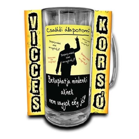 Korsó 300ml, Családi állapotom: New VK040