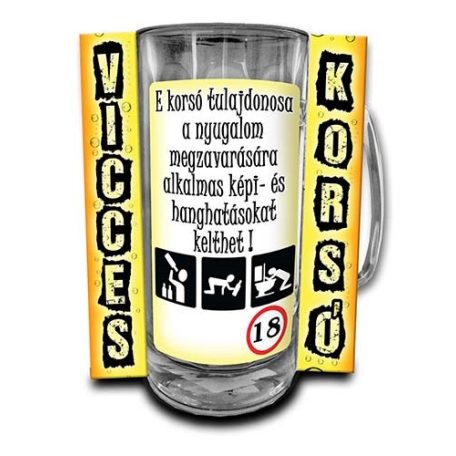 Korsó 300ml, E korsó tulajdonosa... New VK041