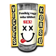 Korsó 300ml, Fenékig! New VK051