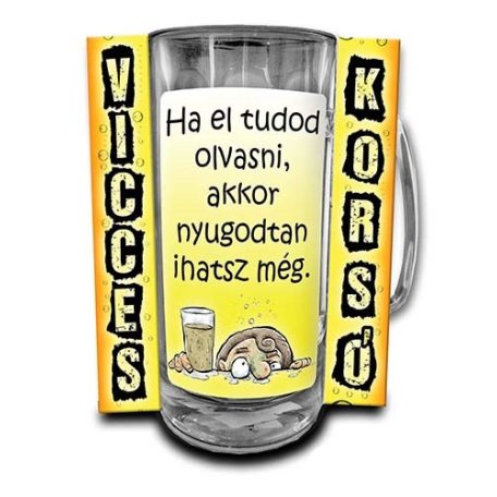 Korsó 300ml, Ha el tudod olvasni, New VK058