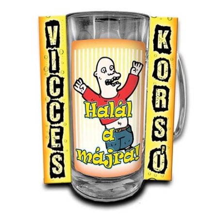 Korsó 300ml, Halál a májra! New VK059