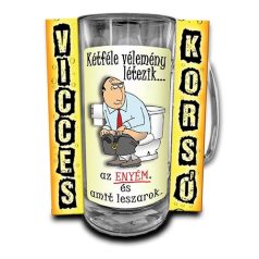   Korsó 300ml, Kétféle vélemény létezik, az enyém és amit leszarok! New VK071