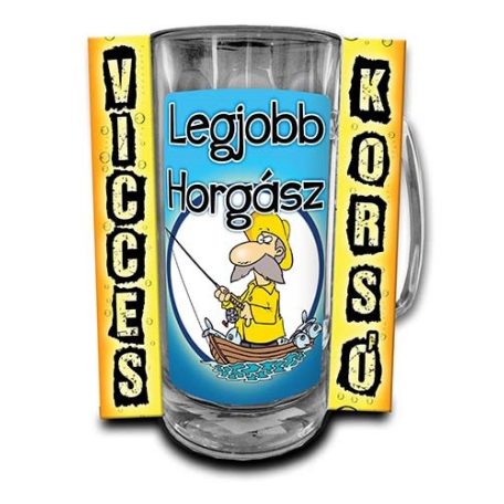 Korsó 300ml, Legjobb Horgász New VK081