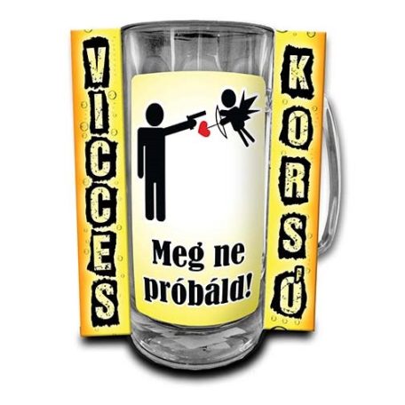 Korsó 300ml, Meg ne próbáld! New VK088