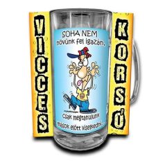   Korsó 300ml, Soha nem növünk fel igazán, csak megtanulunk mások elött viselkedni... New VK108