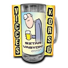 Korsó 300ml, Sztár vagyok! Ennyi... New VK115