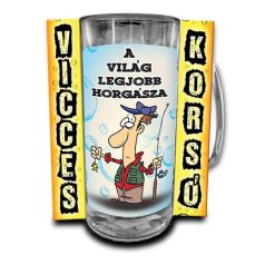 Korsó 300ml, A világ legjobb horgásza New VK128