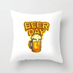 Párnahuzat 40*40cm, Beer day VPX004