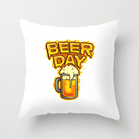Párnahuzat 40*40cm, Beer day VPX004