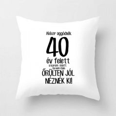 Párnahuzat 40*40cm, 40 év felett VPX056