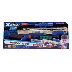   X-shot Excel Hawk Eye Golden szivacslövő játékfegyver,  16 db lövedékkel XSH36479